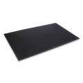 Floor Mats | Crown TD 0046BK Crown-Tred 43.75 x 66.75 Indoor/Outdoor Rubber Scraper Mat - Black image number 0