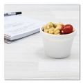 Food Containers & Lids | Dart 4J6 4 oz. Foam Bowl Containers - White (1000/Carton) image number 5