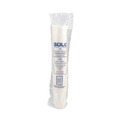 Cups | SOLO 370W-2050 10 oz. Single-Sided Poly Paper Hot Cups - White (1000/Carton) image number 1