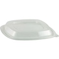 Food Containers & Lids | Anchor 4308100 8 in. Crystal Classics Square Lid - Clear (150/Carton) image number 1