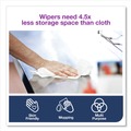 Perforated Roll & Hand Towels | Tork 192128 9.8 x 15.2 Paper Wiper Plus - White (2/Carton) image number 4