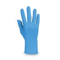 Food Service Disposable & Single Use Gloves | Ansell 54422 6 mil Thick 9.5 in. Long Powder-Free G10 2PRO Nitrile Gloves - Medium, Blue (100/Box) image number 2