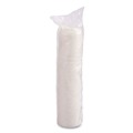 Cup Lids | Dart 12EL 12 oz. Cappuccino Dome Sipper Lids - White (1000/Carton) image number 2