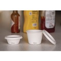 Cups | Eco-Products EP-SPC2 2 oz Molded Fiber Sugarcane Portion Cups - White (2500/Carton) image number 1