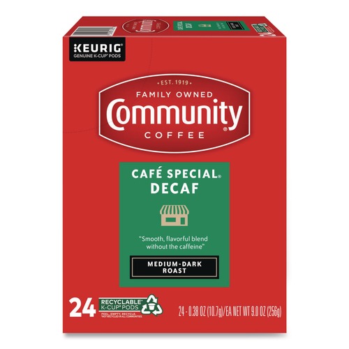 Coffee - Caffeinated | Keurig 5000374327 Coffee K-Cups - Cafe Special Decaf (24/Box) image number 0