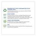 Low-Density Trash Bags | Heritage L5645TK ER1 Eco Blend Max 28 in. x 45 in. 0.8 mil 23 Gallon Can Liners - Black (25 Bags/Roll, 10 Rolls/Carton) image number 9