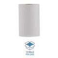 Perforated Roll & Hand Towels | Boardwalk BWK6250 8 in. x 350 ft. 1-Ply Hardwound Nonperforated Paper Towels - White (12/Carton) image number 2