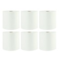 Perforated Roll & Hand Towels | Boardwalk BWK35XTRA 8 in. x 800 ft. 1-Ply Xtra Roll Towels - White (6/Carton) image number 0