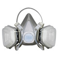Respiratory Protection | 3M 52P71 Organic Vapor/P95 Dual Cartridge Respirator Assembly - Medium image number 0