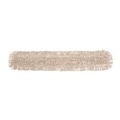 Mop Heads | Boardwalk BWK1048 48 x 3 Cotton Dust Mop Head - White image number 0