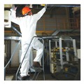 Hand Sanitizing Wipes | Ansell 49105 A20 Breathable Particle Protection Coveralls with Zip Closure - Double Extra Large, White (24/Carton) image number 4