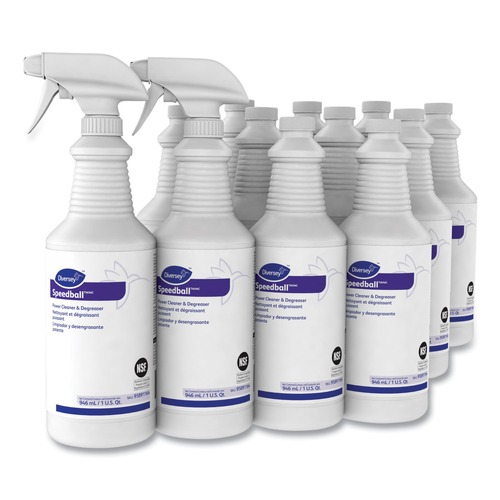 Industrial Cleaning Products | Diversey Care 95891164 1 Quart Spray Bottle Citrus Liquid Speedball 2000 Heavy-Duty Cleaner (12/Carton) image number 0