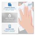 Perforated Roll & Hand Towels | Scott 47035 1-Ply 8 in. x 580 ft. Slimroll Towels - White/Orange Core (6/Carton) image number 9