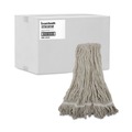Mop Heads | Boardwalk BWK4024CCT Pro Loop Web/Tailband Cotton Wet Mop Head (12/Carton) image number 2
