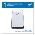 Soap Dispensers | Scott 32499 1200 mL 7.3 in. x 4 in. x 11.7 in. Electronic Skin Care Dispenser - White image number 1