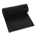 Low-Density Trash Bags | Trinity Plastics 100482 22 in. x 58 in. 60-Gallon 1.6 millimeter Flat Pack Low-Density Can Liners - Black (100/Carton) image number 2