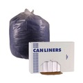 High-Density Trash Bags | Boardwalk Z8048VNK 40 in. x 48 in. 45 gal. 16 mic High Density Industrial Can Liners Flat Pack - Natural (200/Carton) image number 2