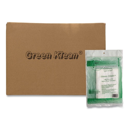 Vacuum Accessories | Green Klean GK-PANUM GK-Pan UM Replacement Vacuum Bag (12/Carton) image number 0