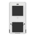 Soap Dispensers | SC Johnson TPW1LDS 4.92 in. x 4.6 in. x 9.25 in. 1 Liter Transparent Manual Dispenser - White (15/Carton) image number 3