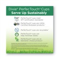 Perforated Roll & Hand Towels | Dixie 5342W PerfecTouch 12 oz Paper Hot/Cold Cups - White (1000/Carton) image number 6