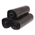 Low-Density Trash Bags | Inteplast Group SLW3858SPK Low-Density Commercial Can Liners 60 gal 1.15 mil 38 x 58 Black Interleaved Roll 25 Bags/Roll 4 Rolls/Carton image number 0