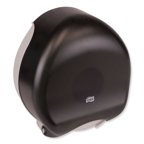 Toilet Tissue Dispensers | Tork 66TR 10.63 x 5.75 x 12 Jumbo Bath Tissue Dispenser - Smoke (1/Carton) image number 0