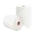 Perforated Roll & Hand Towels | Morcon Paper VT9158 Valay 8 in. x 600 ft 1-Ply Universal TAD Roll Towels - White (6 Rolls/Carton) image number 2