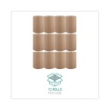 Perforated Roll & Hand Towels | Windsoft WIN108 8 in. x 350 ft. 1-Ply Hardwound Roll Towels - Natural (12 Rolls/Carton) image number 1