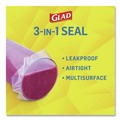 Films | Glad 70441 70 sq. ft. Foot Roll Press'n Seal Food Plastic Wrap (12/Carton) image number 6