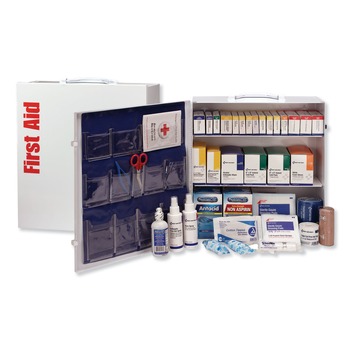 FIRST AID KITS | First Aid Only 90575 ANSI 2015 Class Aplus Type I and II Industrial First Aid Kit for 100 People with Metal Case (1-Kit)