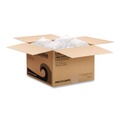Dinner Napkins | Boardwalk 14X14LNAPW 1-Ply 14 in. x 14 in. Linen-Feel Flat Napkins (1000/Carton) image number 2
