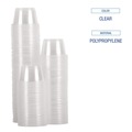 Cups | Boardwalk BWKPRTN325TS 3.25 oz. Polypropylene Souffle/Portion Cups - Translucent (2500/Carton) image number 6