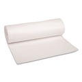 Low-Density Trash Bags | Boardwalk H7658HWKR01 38 in. x 58 in. 60 gal. Low-Density Waste Can Liners - White (100/Carton) image number 2