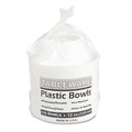 Bowls | Tablemate 12244WH Plastic Dinnerware, Bowls, 12 Oz, White, 125/pack image number 2