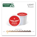 Coffee - Caffeinated | Keurig 5000371867 Light Roast Coffee K-Cups - El Gallo Organic (20/Box) image number 3