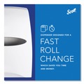 Towel Dispensers | Scott 46254 Essential 13.06 x 11 x 16.94 Manual Hard Roll Towel Dispenser - White (1/Carton) image number 7