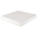 Pizza Boxes | SCT SCH 1465 14 in. x 14 in. x 1.88 in. Paper Lock-Corner Pizza Boxes - White (100/Carton) image number 0
