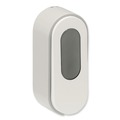 Soap Dispensers | Dial Professional 1700034055 3.75 in. x 3.38 in. x 8.75 in. 15 oz Versa Dispenser for Pouch Refills - Light Gray/White (6/Carton) image number 3