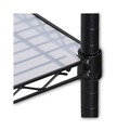 Perforated Roll & Hand Towels | Alera ALESW59SL4824 Plastic 48 in. x 24 in. Shelf Liners For Wire Shelving - Clear (4/Pack) image number 2