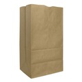 Grocery Bags | Ross & Wallace Paper Products 130326 8.25 in. x 5.25 in. x 16.13 in. #25 Squat Size Extra-Heavy-Duty Grocery Paper Bags - Kraft (500/Bundle) image number 0
