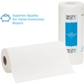 Perforated Roll & Hand Towels | Georgia Pacific Professional 27385 11 in. x 8.8 in. 2-Ply Pacific Blue Select Perforated Kitchen Paper Towel Roll  - White (30 Rolls/Carton) image number 2