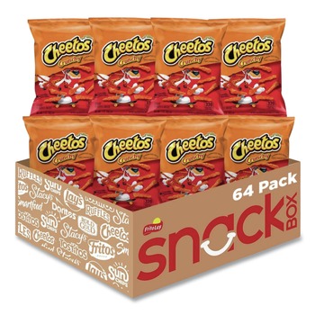Cheetos FRI44366 2 oz. Bag Crunchy Cheese Flavored Snacks (64/Carton)