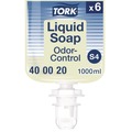 Soap Refills | Tork 400020 1L Perfume Free Odor-Control Hand Soap Liquid S4 (6/Carton) image number 0