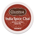Coffee - Caffeinated | Celestial Seasonings 5000330013 Tea K-Cups - India Spice Chai (24/Box) image number 1