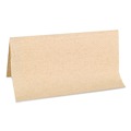 Perforated Roll & Hand Towels | GEN GENSF5001K 1-Ply 9 in. x 9.25 in. Single-Fold Paper Towels - Kraft (334/Pack, 12 Packs/Carton) image number 3