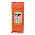 Hand Sanitizing Wipes | GOJO Industries 6285-06 FAST TOWELS 7.75 in. x 11 in. 2-Ply Hand Cleaning Towels - Fresh Citrus Blue (6/Carton) image number 1