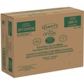 Cup Lids | Dart OPT1224TGB Optima Reclosable Lids for Hot Paper Cups Fits 12 oz. to 24 oz. Hot Paper Cups - Black (1200/Carton) image number 1
