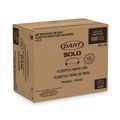 Perforated Roll & Hand Towels | SOLO CH32A-4000 4.6 in. Diameter x 0.7 in. H Vented Paper Lids for 32 oz. Food Containers - White (500/Carton) image number 1