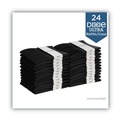 Disposable Knives | Dixie SSPKH51 SmartStock Series-O 7 in. Heavyweight Plastic Cutlery Knives Refill - Black (40/Pack, 24 Packs/Carton) image number 2