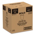 Cups | SOLO 378PLA-PLANET 8 oz Compostable Paper Hot Cups - White/Green (20/Carton) image number 2
